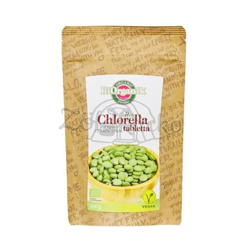 BIo Chlorella tabletta 100 g BiOrganik