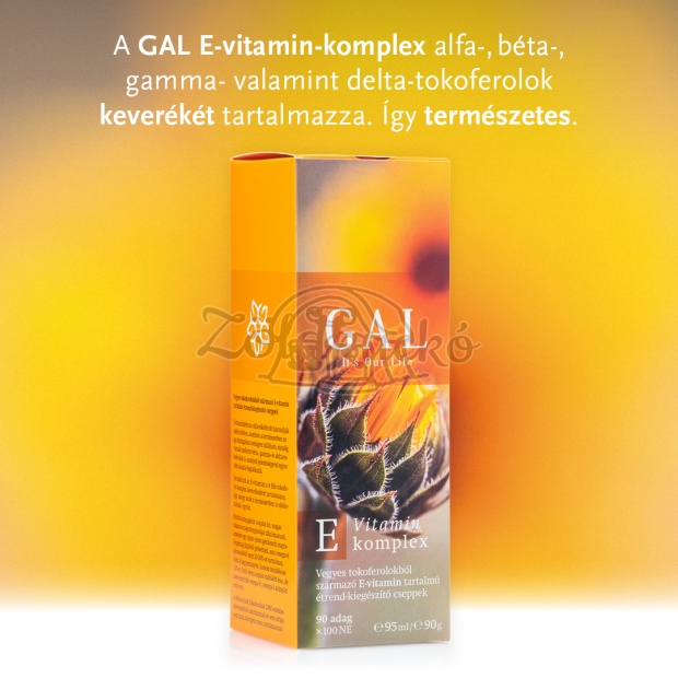GAL E-vitamin komplex csepp 95ml
