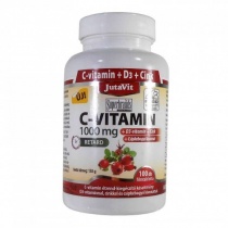 Jutavit C-vitamin 1000mg + D3 + Cink tabletta 100db