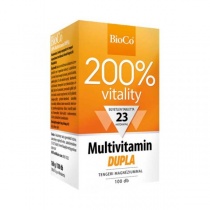 BioCo 200% Vitality Multivitamin Dupla filmtabletta 100db